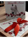 Invitatie Nunta rosu